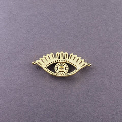 Evil Eye Nazariya Good Baguette Cubic Zirconia American Diamond Centre Pcs For Women