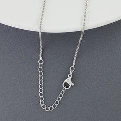 Turkish Blue Evil Eye American Diamond Necklace Pendant Chain Women