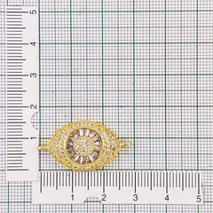 Turkish Evil Eye Cubic Zirconia Gold Centre Pcs For Women