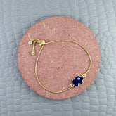 Gold Black Elephant Turkish Evil Eye Bracelet For Women