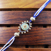 Evil Eye Blue Thread Rakhi For Men
