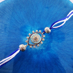 Evil Eye Blue Thread Rakhi For Men