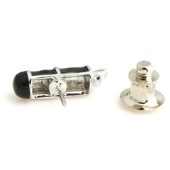 Pen Writer Black Cufflinks In Box