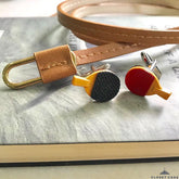 Table Tennis Bat Red Cufflinks In Box