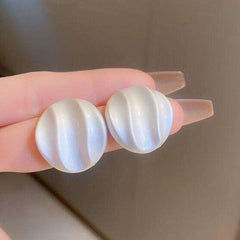 18K Gold Anti Tarnish Stud Earring Pair For Women