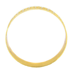 Just Like Real Laser Rhodium 22K Gold Kada Bangle Set Of 2 Women