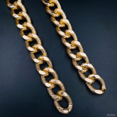 Aluminium Size 22 Mm Width 1 Meter Chain Women Unisex