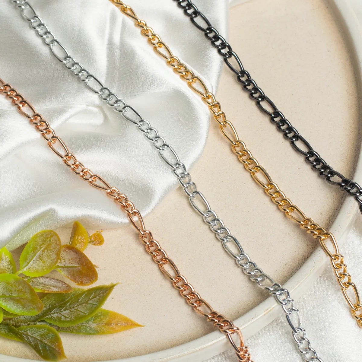 Aluminium Size 6 Mm Width 1 Meter Chain Women Unisex Mens