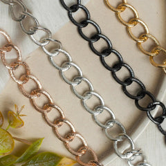Aluminium Size 16 Mm Width 1 Meter Chain Women Unisex