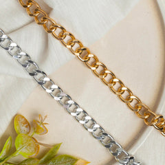 Aluminium Size 14 Mm Width 1 Meter Chain Women Unisexs