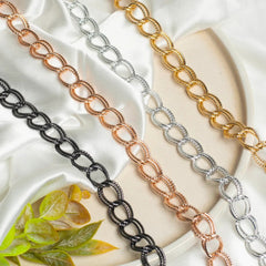 Aluminium Size 14 Mm Width 1 Meter Chain Women Unisex