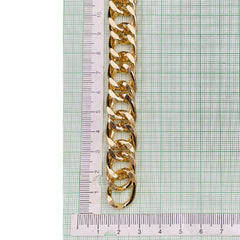 Aluminium Size 14 Mm Width 1 Meter Necklace Women Unisex