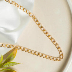 Aluminium Size 6 Mm Width 1 Meter Chain Women Unisex Men