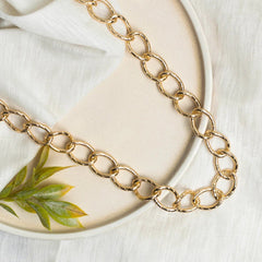 Aluminium Size 20 Mm Width 1 Meter Chain Women Unisex Men