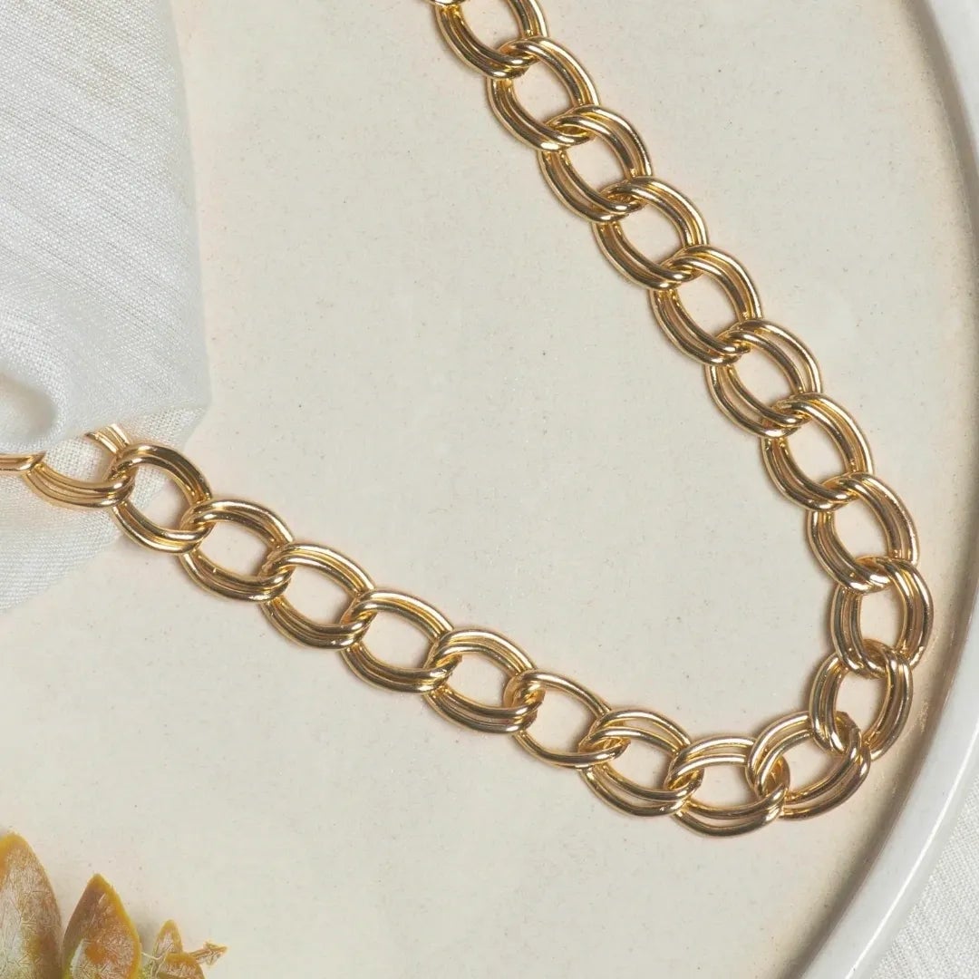 Aluminium Size 10 Mm Width 1 Meter Chain Women Mens