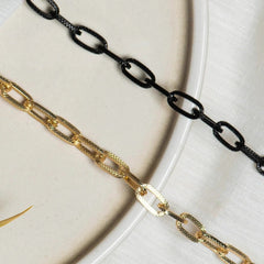 Aluminium Size 5 Mm Width 1 Meter Chain Women Unisex