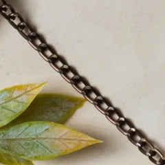 Aluminium Oval 5 Mm Width 1 Meter Chain Women Unisex