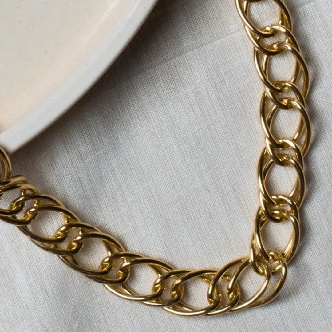 Aluminium Cable 13 Mm Width 1 Meter Chain Women Unisex