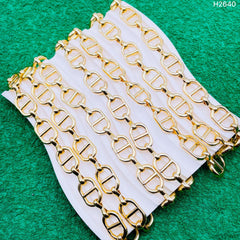 CD Classic Chunky 18K Gold Anti Tarnish Chain 1 Metre