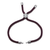Brown Silver Thread Extender Accessory Diy 9" Bracelet Girls