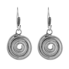 Oxidised Tribal Bohemian German Silver Necklace Earring Bracelet Set