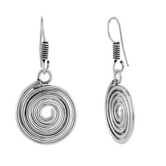 Oxidised Tribal Bohemian German Silver Necklace Earring Bracelet Set