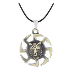 Punk Lion Dragon Brass Stainless Steel Pendant Necklace Chain Men
