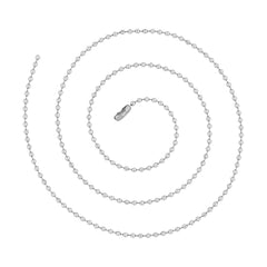 Love Puzzle Blue Silver Stainless Steel Couple Pendant Chain Necklace For Men