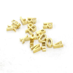 Initial Alphabet Letter Gold Charm Birthday Gifts Women Girls