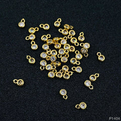 Lock Charm Gold Pendant Necklace For Women