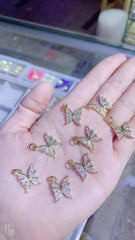 18K Gold Plated Cubic Zirconia Pendant Necklace For Women