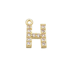 Small Initial Alphabets B Letter Ad American Diamond Gold Pendant For Women