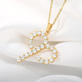 Tiny Zodiac Sign Aries Necklace Pendant Chain