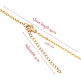 Butterfly Gold Baguette Necklace Pendant Chain
