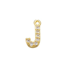 Small Initial Alphabets B Letter Ad American Diamond Gold Pendant For Women