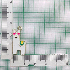 Brass White Yellow Pink Gold Dinosaur Accessories Pendant Charm For Women Girls