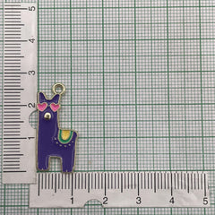 Brass Purple Yellow Pink Gold Dinosaur Accessories Pendant Charm For Women Girls