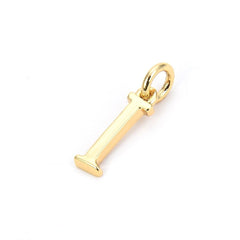 Initial Letter Alphabets Gold Copper Pendant Charm Women
