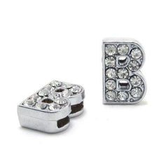 Initial Alphabet All Small Letter Cubic Zirconia Silver Necklace Birthday Gifts For Women Girls