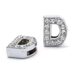 Initial Alphabet All Small Letter Cubic Zirconia Silver Necklace Birthday Gifts For Women Girls