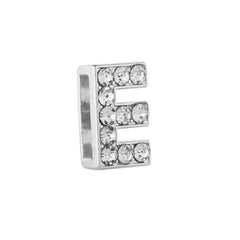 Initial Alphabet All Small Letter Cubic Zirconia Silver Necklace Birthday Gifts For Women Girls