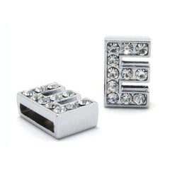 Initial Alphabet All Small Letter Cubic Zirconia Silver Necklace Birthday Gifts For Women Girls