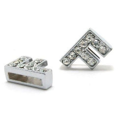 Initial Alphabet All Small Letter Cubic Zirconia Silver Necklace Birthday Gifts For Women Girls