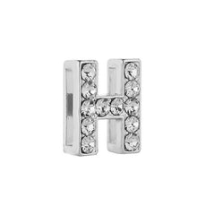 Initial Alphabet All Small Letter Cubic Zirconia Silver Necklace Birthday Gifts For Women Girls