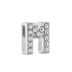 Initial Alphabet All Small Letter Cubic Zirconia Silver Necklace Birthday Gifts For Women Girls