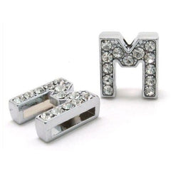 Initial Alphabet All Small Letter Cubic Zirconia Silver Necklace Birthday Gifts For Women Girls