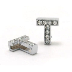 Initial Alphabet All Small Letter Cubic Zirconia Silver Necklace Birthday Gifts For Women Girls