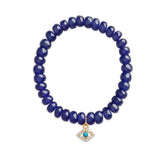 Evil Eye Charm Embellishment-Rose Gold