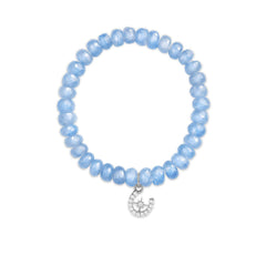 Brass 18k Horseshoe Starburst Embllishment Bracelet For Women