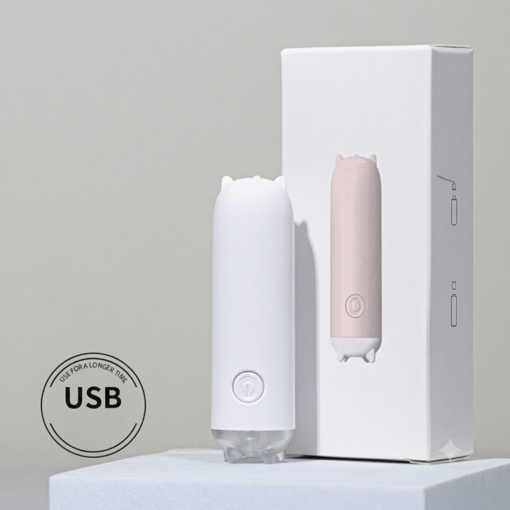 Portable White Rechargeable Mini LED Nail Gel Curing Lamp For Women